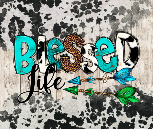 Blessed Life License Plate