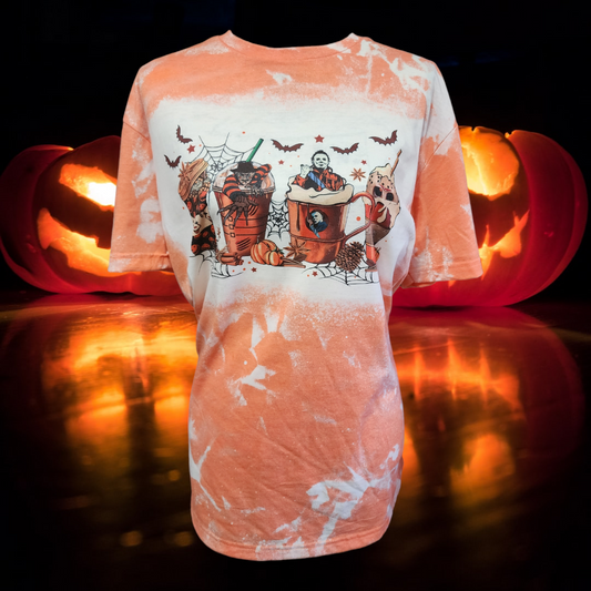 Spooky Latte- Short Sleeve T-Shirt